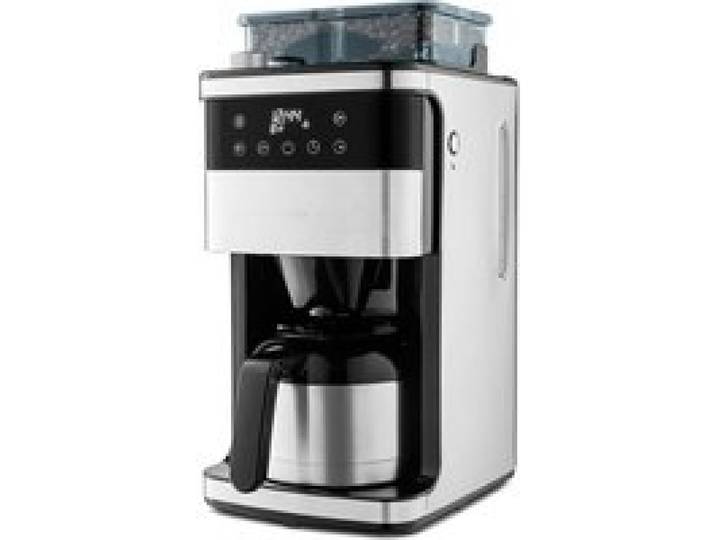 Cafetière Filtre Digitale Isotherme avec Broyeur - MEDION - 1000W - 1 0L - Silver