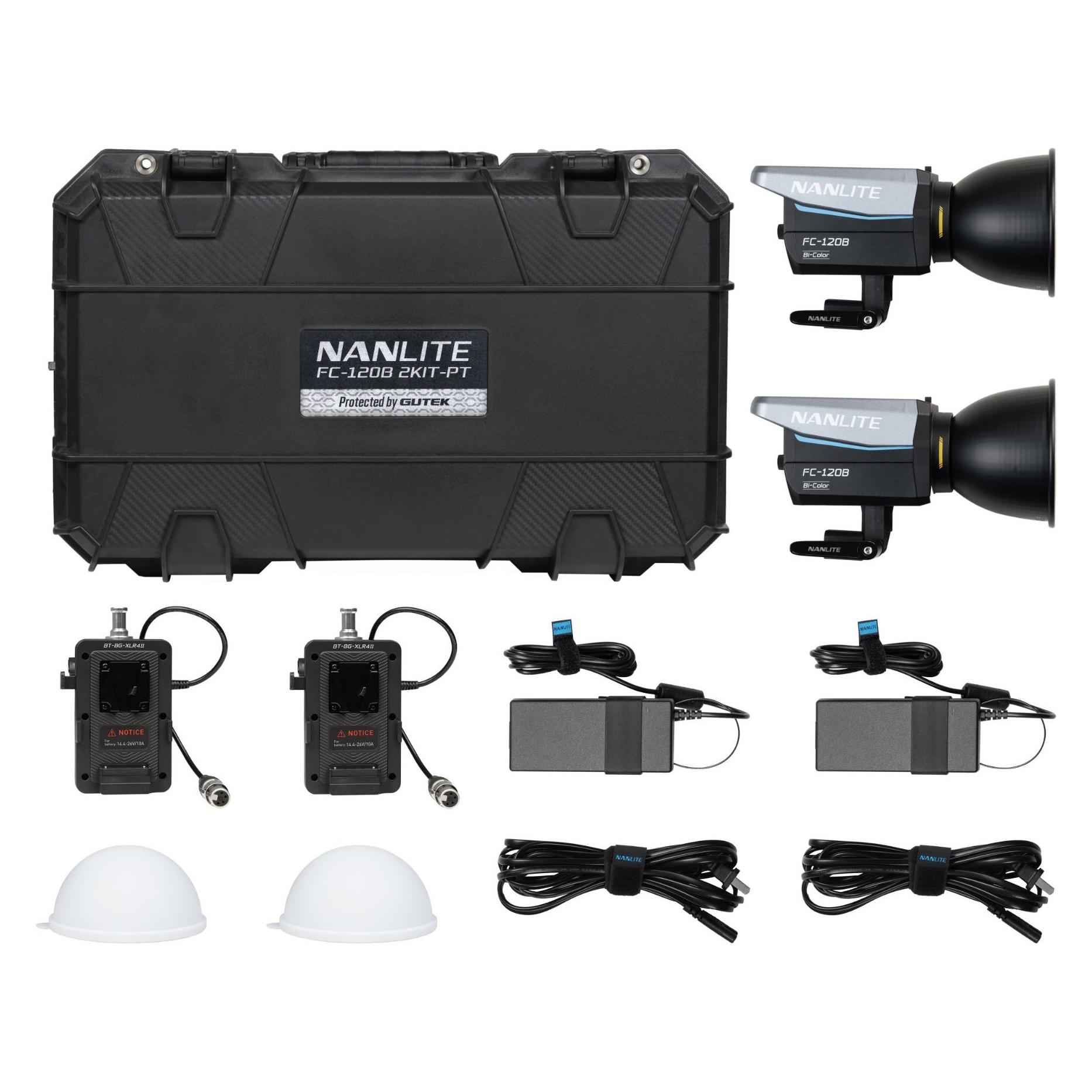 Nanlite FC-120B 2KIT-PT Bi color Beleuchtungs-Set (9742721)