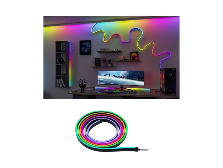 Paulmann EntertainLED LED Schlauch Black Neon 3m 5W 84 LEDs/m Rgb+