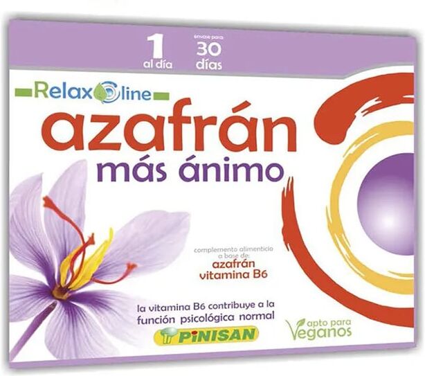 Pinisan Azafrán Más Ánimo 30 Caps
