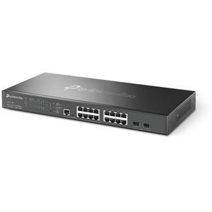 TP-Link Switch Omada, SG3218XP-M2, managed, 16-Port, 2,5 Gbit/s, 8x PoE+, 2x SFP+