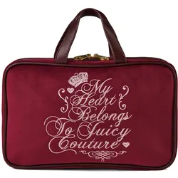 Juicy Couture Taylor Kulturbeutel 34 cm, Necessaire, Rot