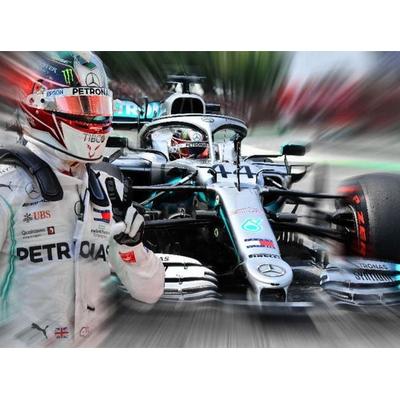 CALVENDO Puzzle Champion Lewis Hamilton 2000 Teile Puzzle quer | 2000 Teile Lege-Größe 90 × 67 cm Foto-Puzzle für glückliche Stunden