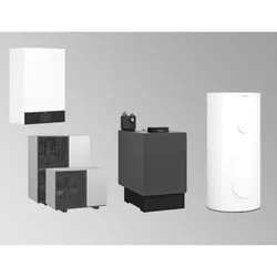 VIESSMANN Paket Vitocal 150-A Hybrid A06 230V AF mit VL 300-C mod 19kW, Speicher 250 Ltr - Z033076