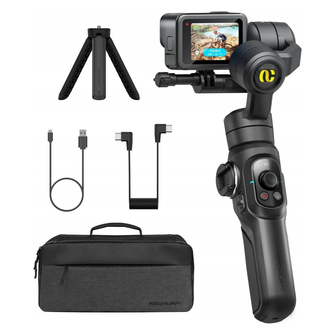 Aochuan Gimbal Stabilizator Wifi Do Gopro Hero 13 12 11 10 9 8 Max / / Smart G1 (AOCHUAN)