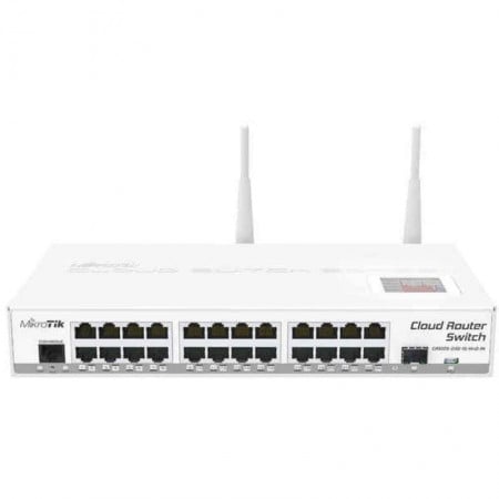 MikroTik CRS125-24G-1S-2HND-IN Router, wit, Gigabit Ethernet