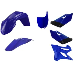 Polisport, Motorrad Zubehör, Kunststoff-Set für Yamaha YZ 85 (2015–2021), OEM-Farbe: Blau/Schwarz