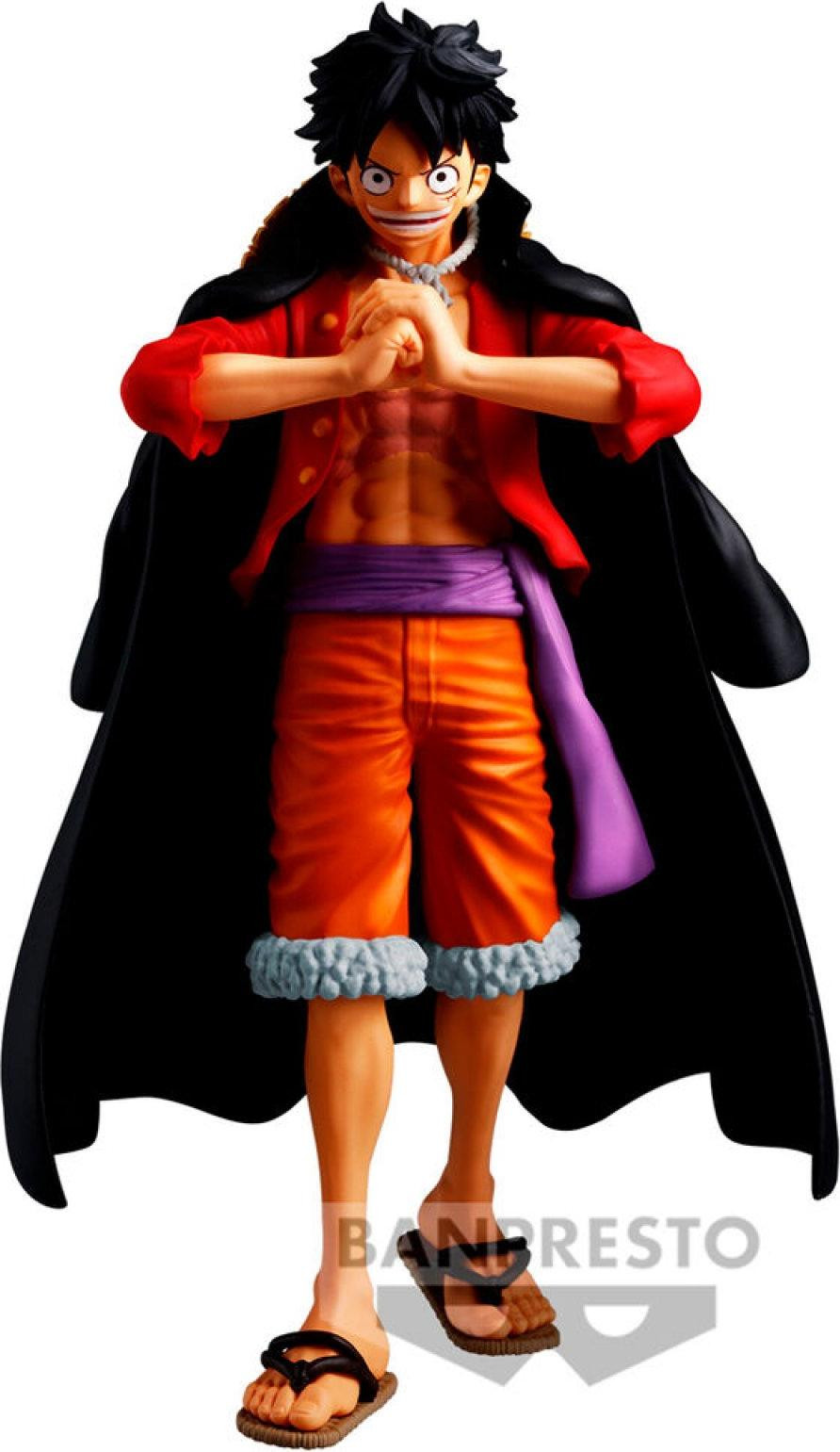 Banpresto One Piece Shukko Monkey D. Luffy Figuur, 14 cm
