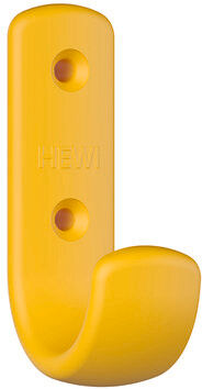 Hewi 477 patère 477.90B06018 72x22x47mm, mat, senfgelb