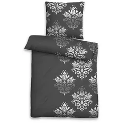 Castell® Bettwäsche Ornamente Baumwoll Feinbiber Einzelbett, 2tlg.