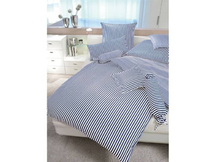 Janine Bettwäsche Modern Classic 3912 dunkelblau - 12