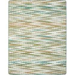 Biederlack Wohn- und Kuscheldecke 'Mission Teal' 150 x 200 cm Grün - Blau