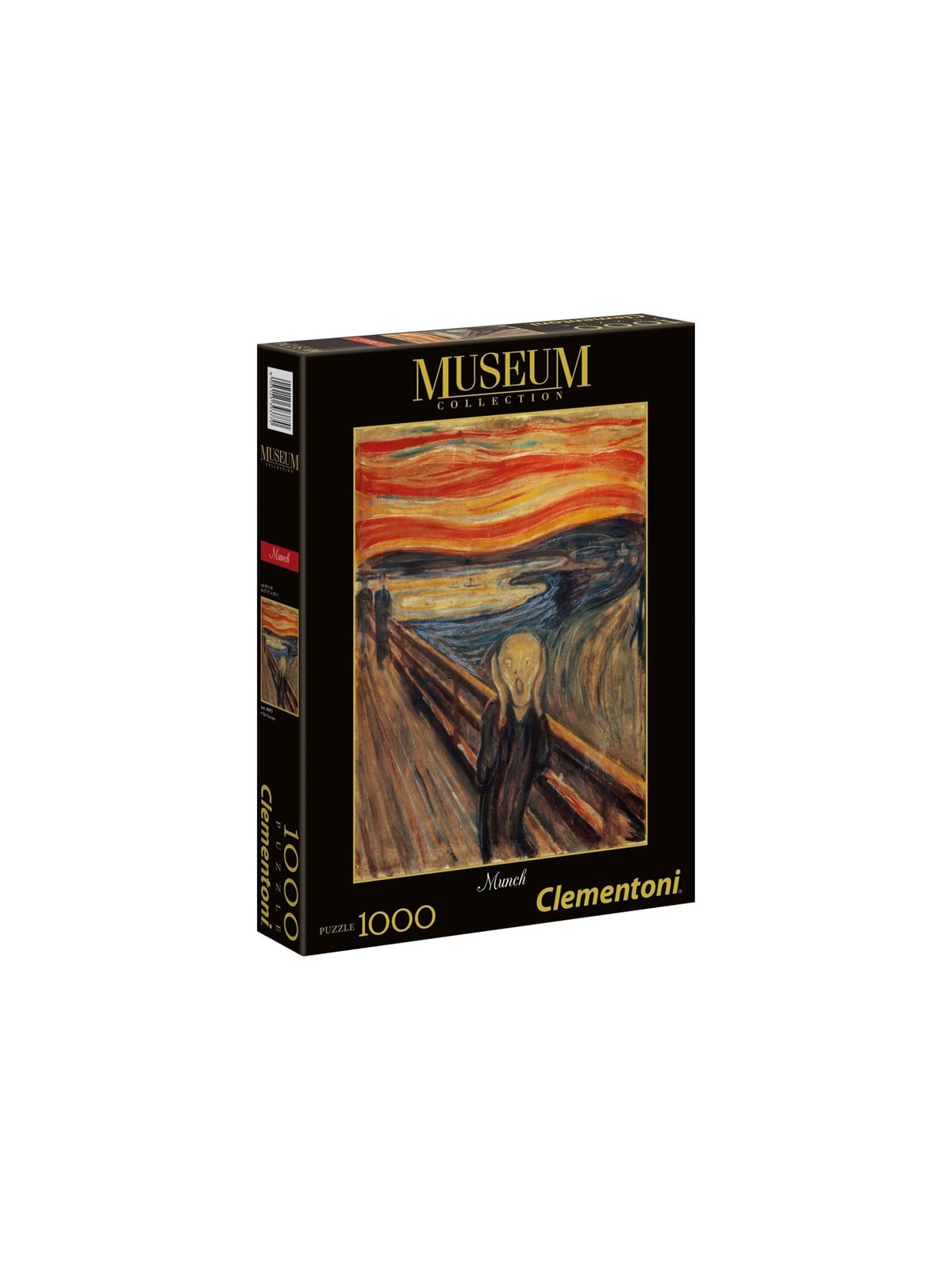 Clementoni Puzzle L'URLO DI MUNCH (MUSEUM), 1000-teilig