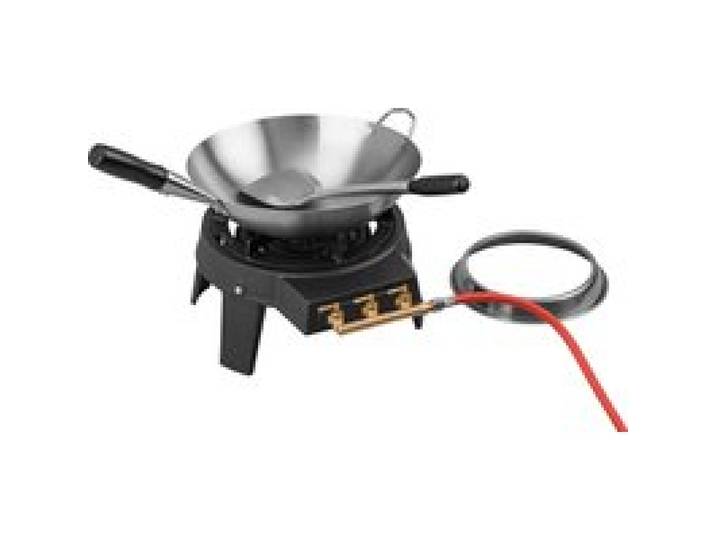 GRILLMEISTER Réchaud à gaz avec set pour wok, Ø 33 cm