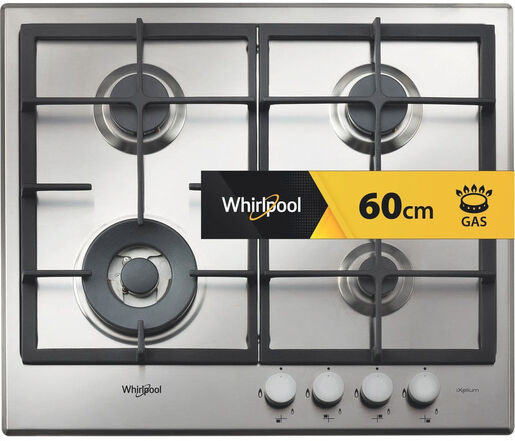 Whirlpool Piano cottura a gas - GMR 6422/IXL Made in Italy
