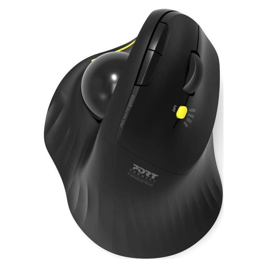 Port Designs Ergonomische Maus (Kabellos) (900719)