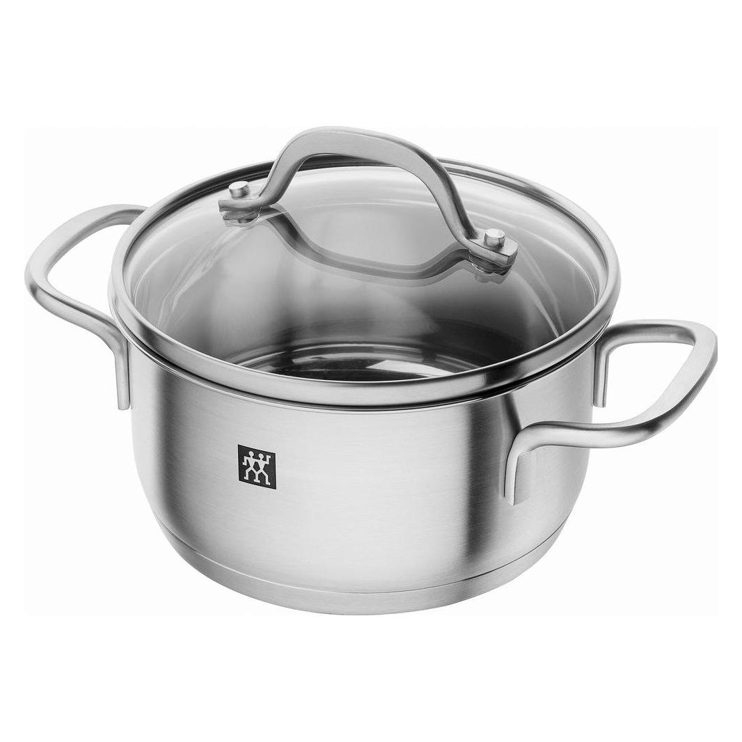 Zwilling Pico Kochtopf, 1.0L, 14cm (Kochtopf, Edelstahl, 14 x 13.30 cm) (66652-140-0)