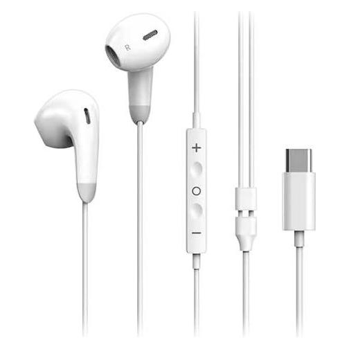 Aligator Kopfhörer AE007 Cool Music / USB-C / weiss (Kabelgebunden) (AE007WT)