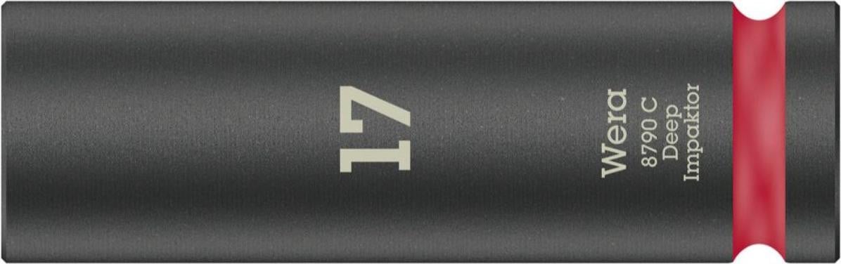 Wera 8790 C Impaktor Deep Allen sleutelbit, 17 mm, 1/2" (12,5 mm)