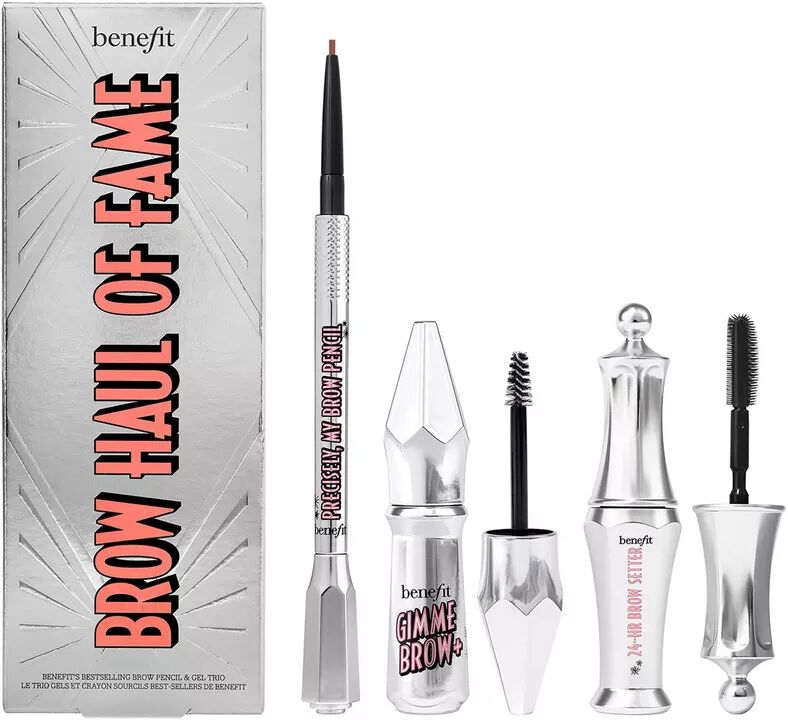 Benefit - Brow Haul of Fame - Augenbrauen-Kit aus Stift, Gel & Brow Setter, Set, - Warm light brown
