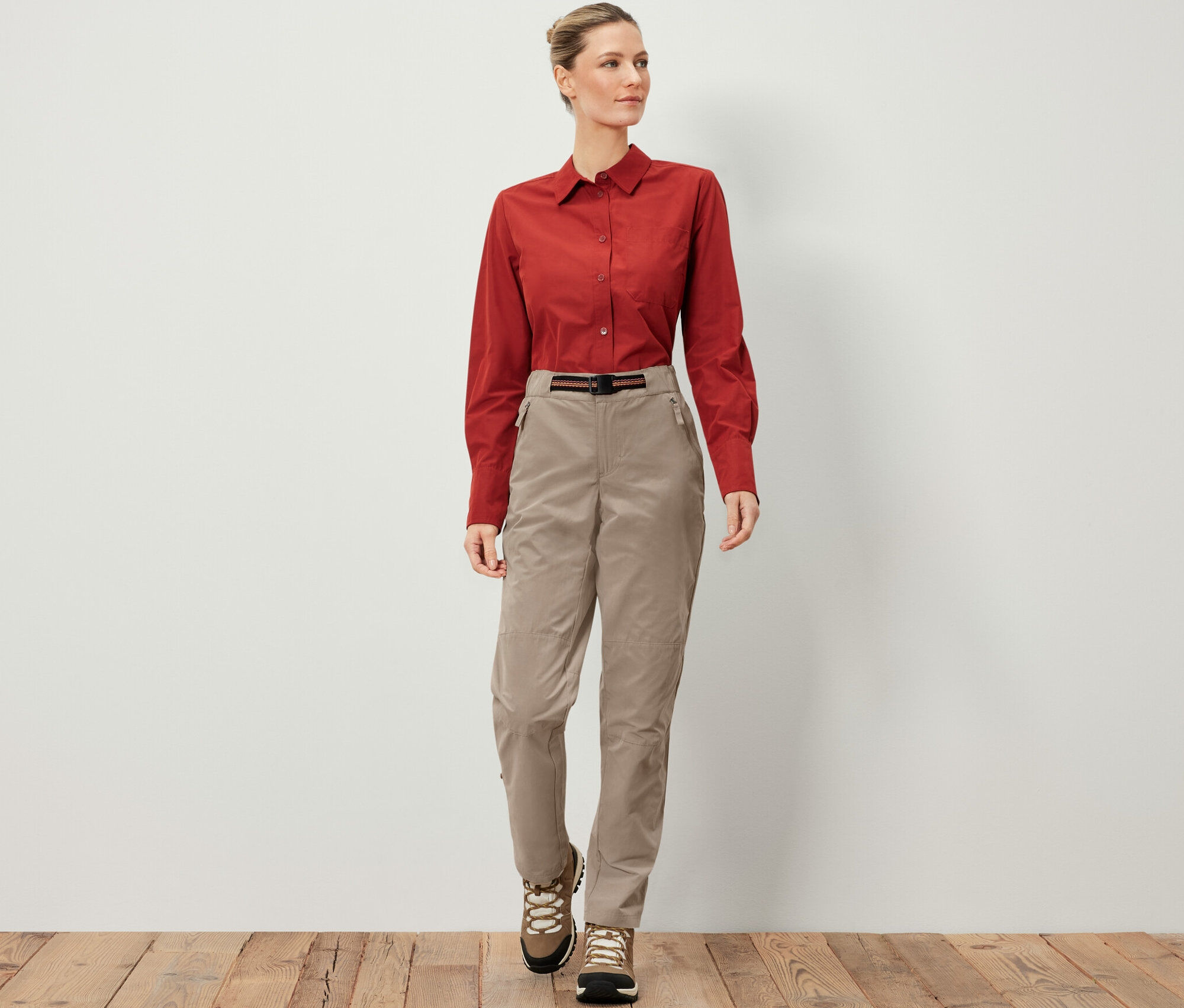 Tchibo - Outdoorhose mit Moskito-Schutz - Damen - Gr. 46 - orange