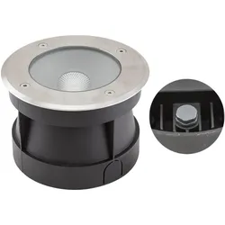 EVN LED Bodeneinbauleuchte rund IP67 14W 4000K 908lm EinbauØ165 Parkplatz und Fassaden Beleuchtung