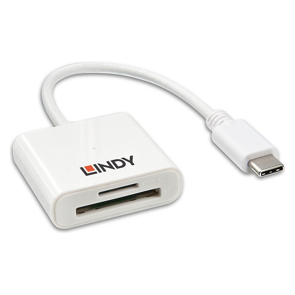 Lindy USB 3.1 Typ C SD Card Reader (USB-C) (43185)