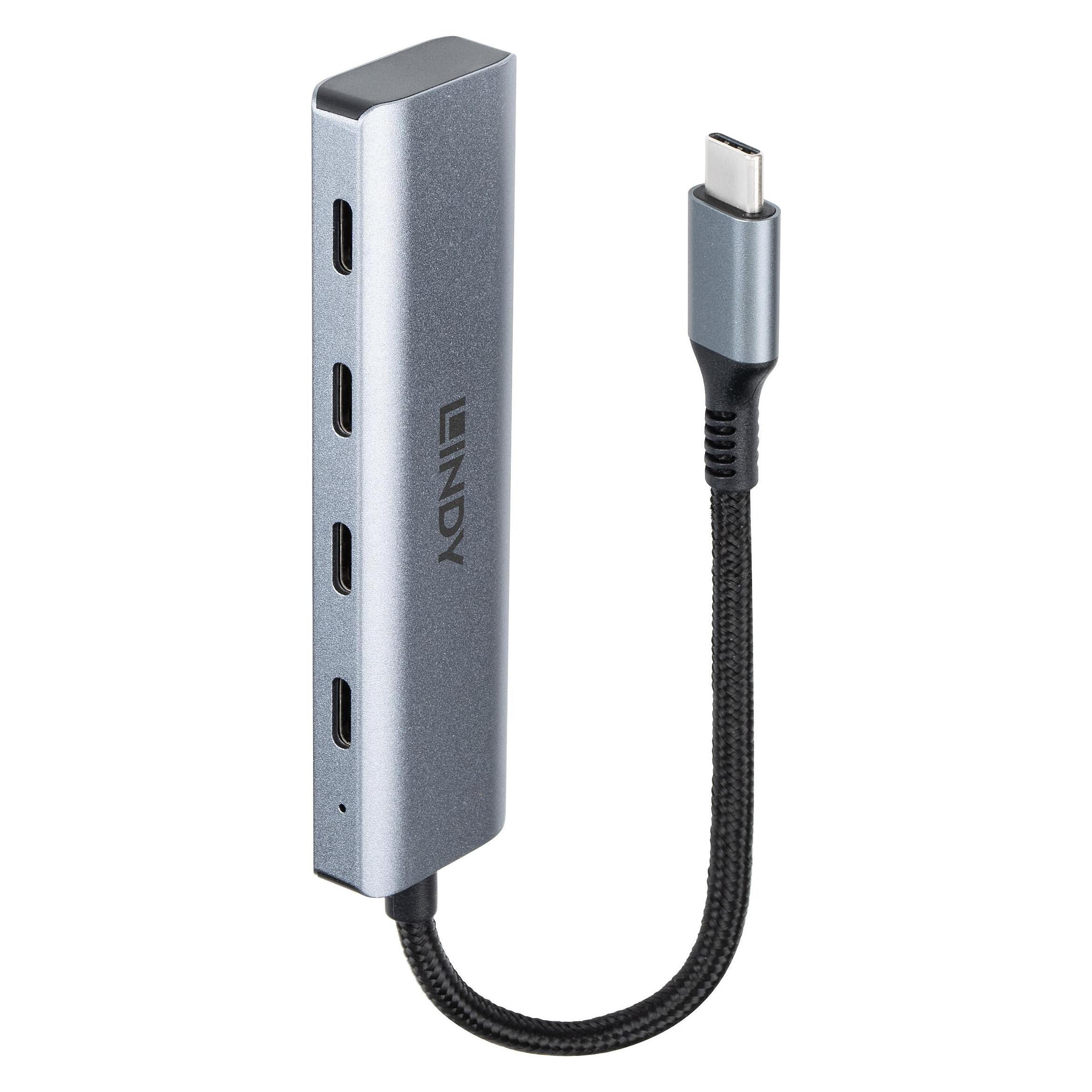 Lindy 4 Port USB 3.2 Gen 2 Type C (USB-C, 4 Ports) (43414)