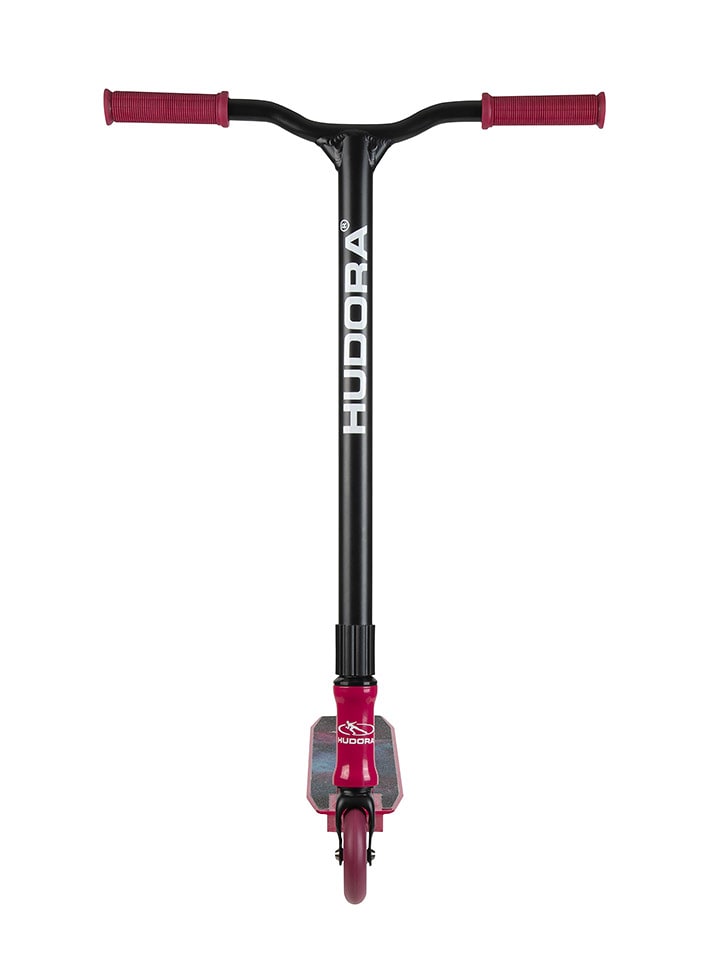 Hudora Scooter "Stunt XQ-13" in Schwarz/ Rot - ab 8 Jahren - onesize