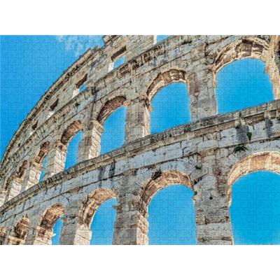 CALVENDO Puzzle Die Arena von Pula in Kroatien ist ein römisches Amphitheater und das sechstgrößte seiner Art der Antike | 1000 Teile Lege-Größe