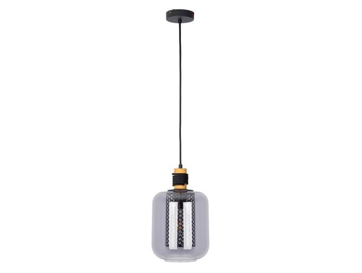 Globo Hängeleuchte, Grau, Glas, 20x30.5x20 cm, einfach zu transportieren, Lampen & Leuchten, Innenbeleuchtung, Hängelampen, Pendelleuchte