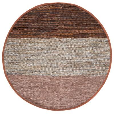 SAFAVIEH Handmade Vintage Leather Rauni Modern & Contemporary Leather Rug