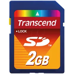 TS2GSDC - SD-Speicherkarte 2GB, Transcend