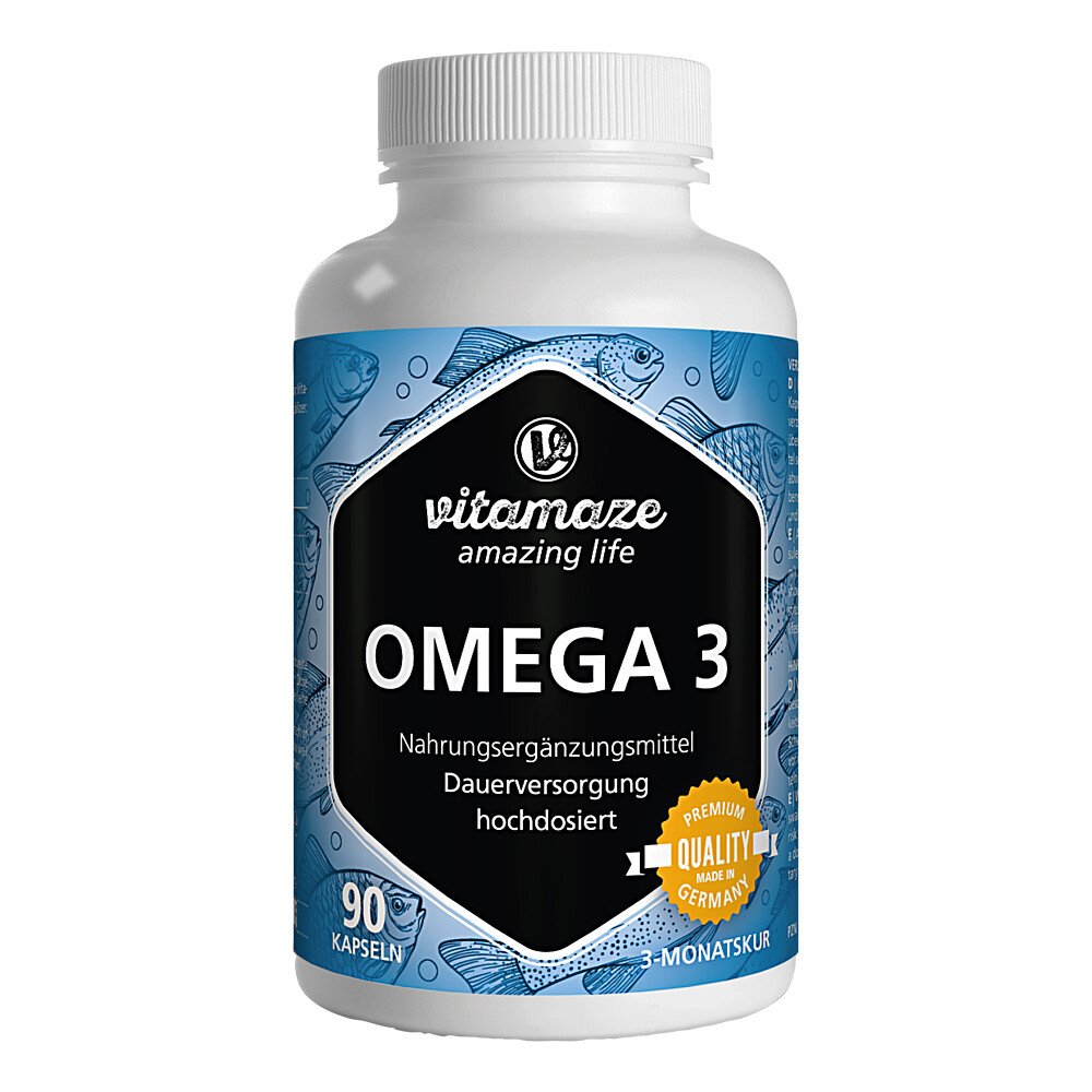 Vitamaze GmbH Vitamaze OMEGA-3 1000 mg EPA 400/DHA 300 hochdosiert 14347747