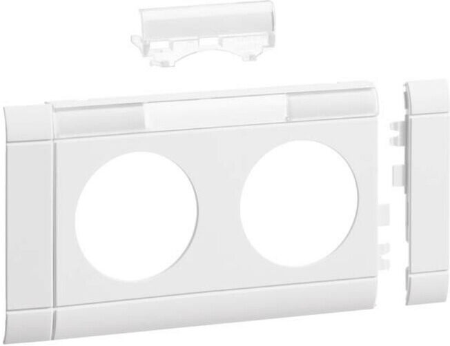 Tehalit Cache double prise sans halogène GB08021 vws ; hager (5213239)