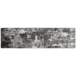 vidaXL Teppich Waschbar Mehrfarbig 80 x 300 cm Rutschfest