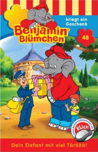 Benjamin Blümchen - Benjamin Bluemchen - Folge 48: kriegt ein Geschenk [Musikkassette] [Musikkassette] - Preis vom 01.10.2026 17:08:56 h