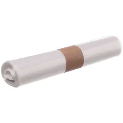 Pack4Food24 250 Müllsäcke Abfallsäcke transparent 120l 700x1100mm T65 LDPE 10x25 auf Rolle