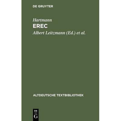 Erec, Taschenbuch von Hartmann Aue, De Gruyter, 978-3-484-21139-1