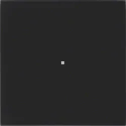 Berker 75161592 Tastsensor 1fach Komfort B.IQ Glas, schwarz