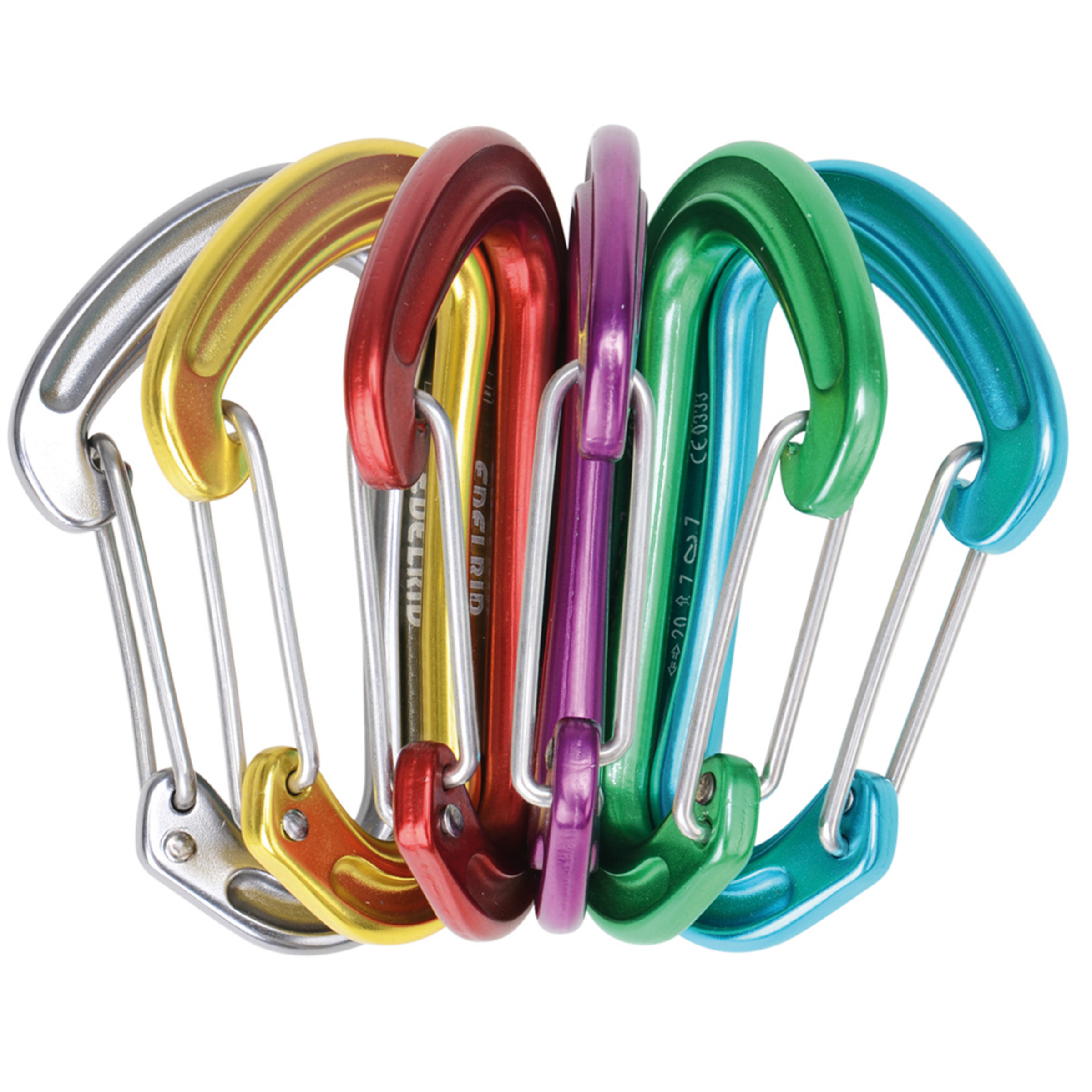 Edelrid Nineteen G Sixpack Karabiner Karabiner Alpinklettern | Sportklettern