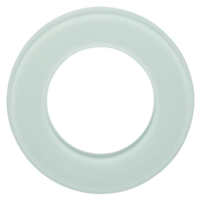 Hager Glasrahmen 1fach Serie WTD7180GWG Glas polarweiss (WTD7180GWG)