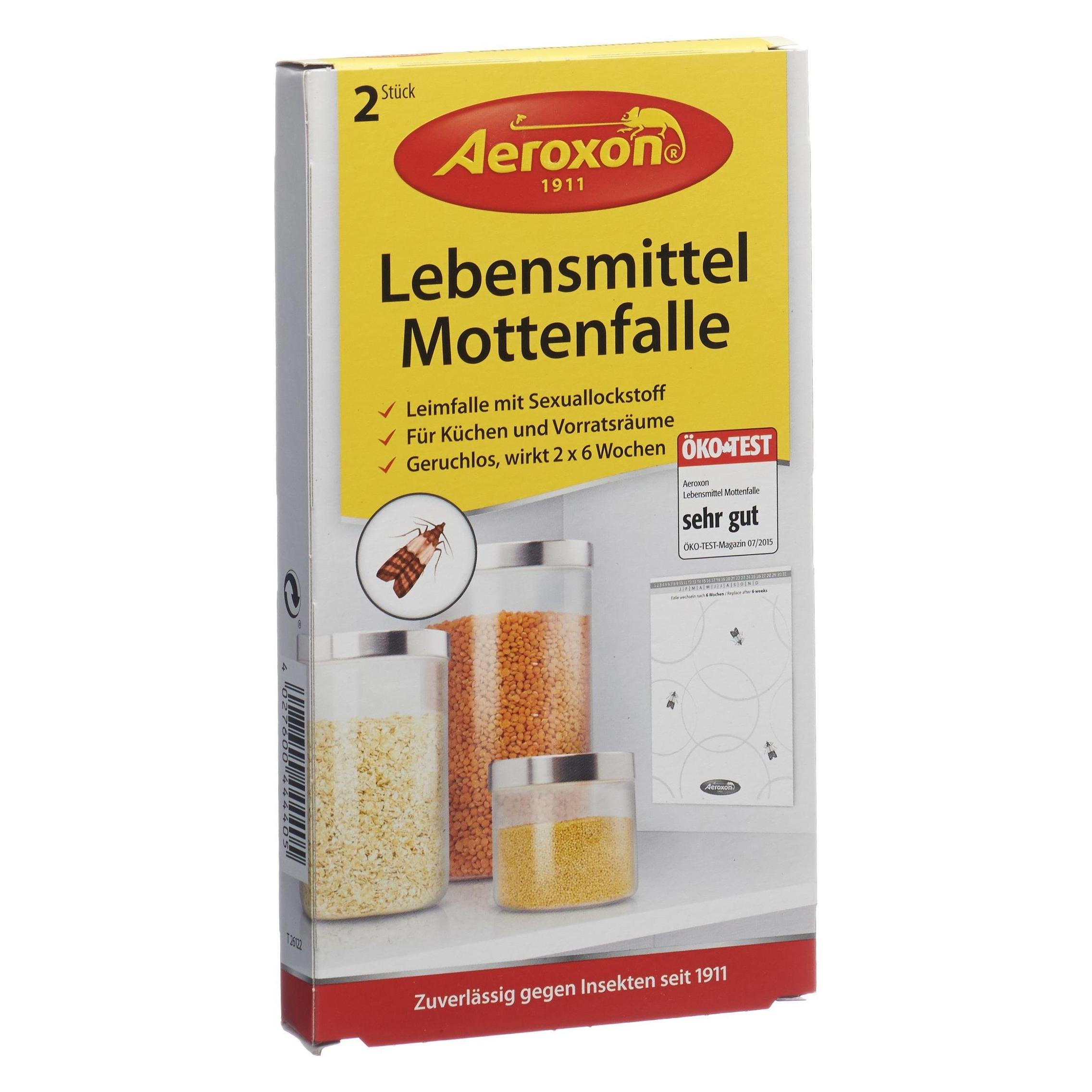 Aeroxon Lebensmittel-Mottenfalle, 2 Stück (7214253)