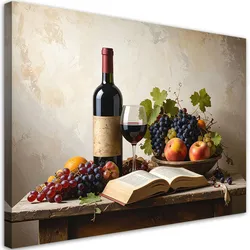 LEINWANDBILD Essen & Trinken 120x80cm