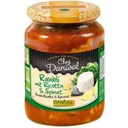 Ravioli mit Ricotta & Spinat
