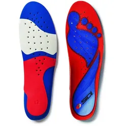 Sidi Einlegesohle Memory 40 Rot/blau - maximaler Komfort für -Schuhe, Sohlen, Blau, Rot