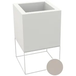 Vondom »VELA« Cubo Outdoor Pflanzengefäss 40x70x40cm / Basic matt / Bronze