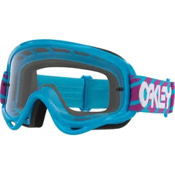 Oakley O-Frame Blue Bolts Klar Motocross Brille