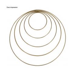 Rayher Metallringe beschichtet, 20cm, gold (2505206)