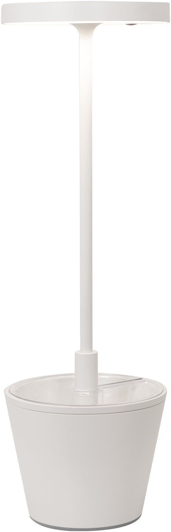 Zafferano Lampada da tavolo 35 x 11 cm Poldina Reverso Bianco